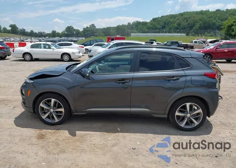 2020 Hyundai Kona Limited z USA, uszkodzony, nr VIN KM8K33A55LU397158
